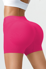 Women's High-Waisted Pleated Buttocks Lift Sculpting Short