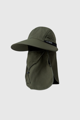 Summer Wide Brim Full Face Sun Protection Fisherman Hat