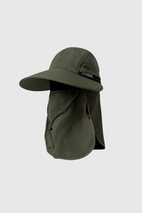Summer Wide Brim Full Face Sun Protection Fisherman Hat