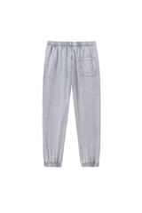 Unisex Fall Vintage Washed Elastic Waist Drawstring Joggers