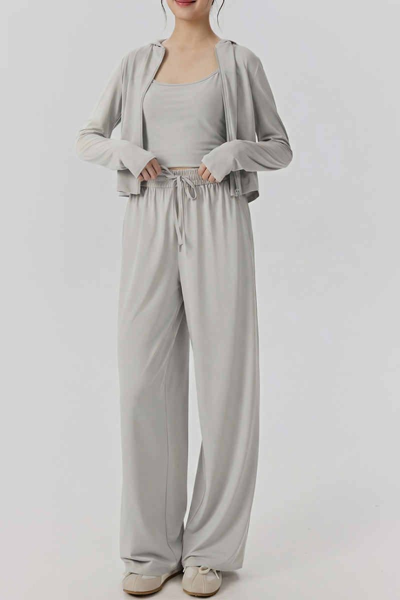 Women's Summer Ice-Cool Sun Protection Three-Piece Set