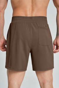 Men's Brushed Side Pocket Casual Sport Shorts