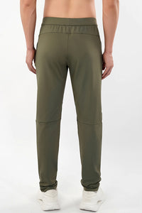 Men High-Waist Comfort Stretch Outdoor Running Training Pants