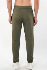 Men High-Waist Comfort Stretch Outdoor Running Training Pants