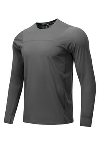 Men Lightweight Quick-Dry Outdoor Training Long Sleeve T-Shirt