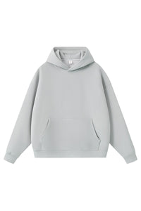Men Heavyweight Cotton-Blend Hooded Sweatshirt