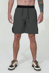 Men'S Drawstring Running Shorts