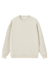 Men Heavyweight Cotton-Blend Crewneck Sweatshirt