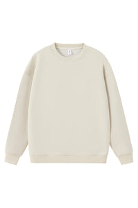 Men Heavyweight Cotton-Blend Crewneck Sweatshirt