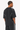 Men's Summer Streetwear Mesh Panel Contrast Stripes T-Shirt