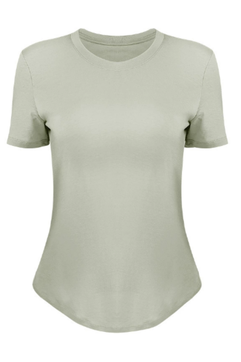 Pima cotton sports and fitness yoga top garment