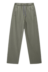 Heavy-duty, water-wash casual athletic pants