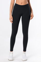 Women's Athletic V-Waist Naked-Feel Slim Fit Yoga Leggings