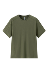Men's Lightweight Crew Neck Tencel Lyocell Athletic T-shirt