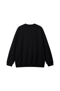 Women's Fall Washed Distressed Loose Drop Shoulder Pullover