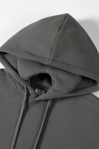 Men's cropped loose-fitting  hoodie