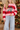 Women's Winter Christmas Striped Color Block Knit Sweater