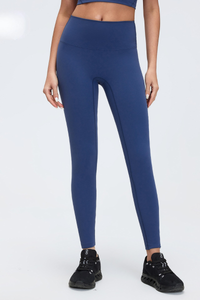 Women's Bare Feel Seamless Front Shaping Sports Leggings