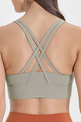 Naked Feel Crossback High-Intensity Yoga Bra