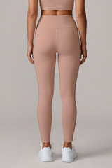 Women’s High-Waisted Side Mesh Perforation Yoga Leggings