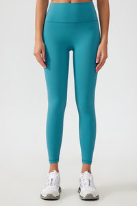 Women Free Size Nude Hip Lifting Shaping Fitness 9/10 Yoga Pants