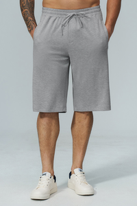 Men's Soft Drawstring Relaxed Fit Knee-Length Casual Shorts