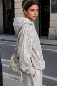 Women's Fall/Winter Fleece Warm Drawstring Raw Hem Pants