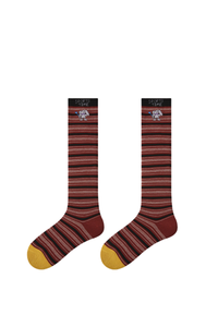 Women's Y2K Preppy Argyle Knee-High Warm Winter Socks