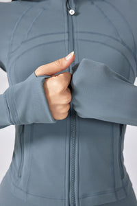 Women Breathable Fitness Active Yoga Jacket