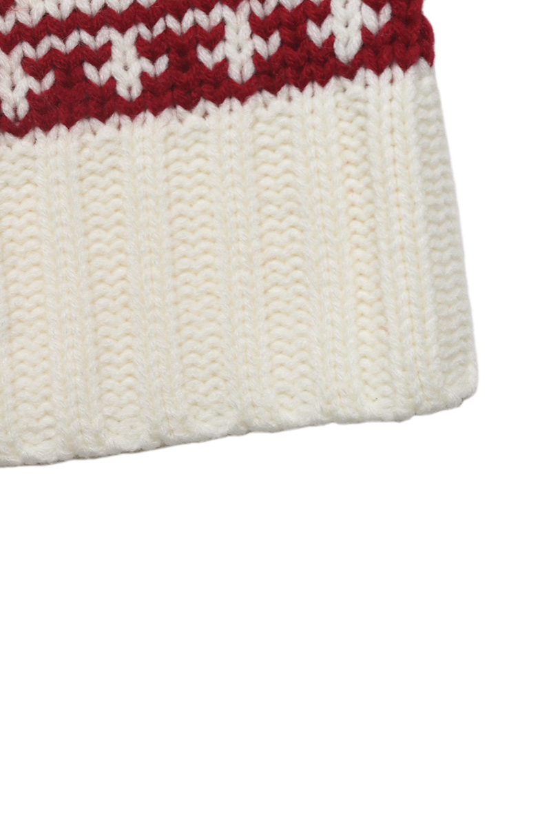 Vintage Jacquard Knit Sweater