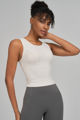 Women's sleeveless sports vest