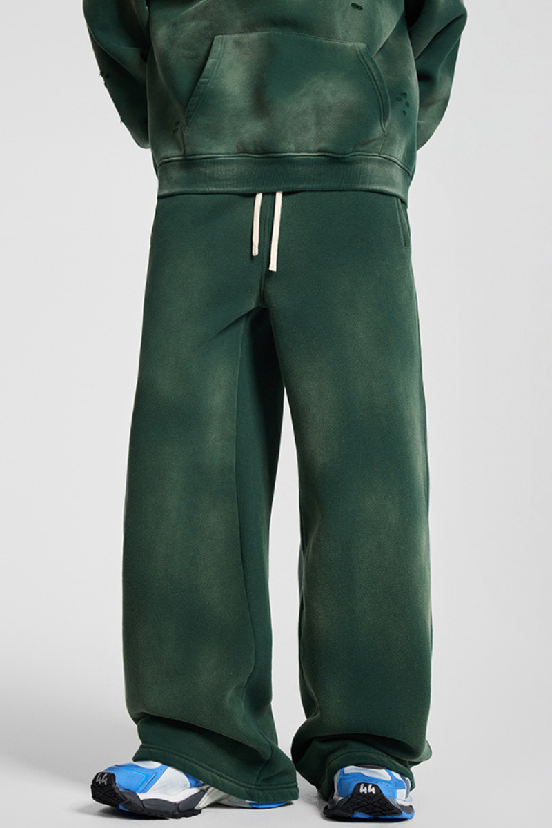 Retro-style simple and casual pants