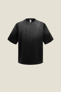 Unisex Splatter Air Mamba Tee - Vintage Wash Loose