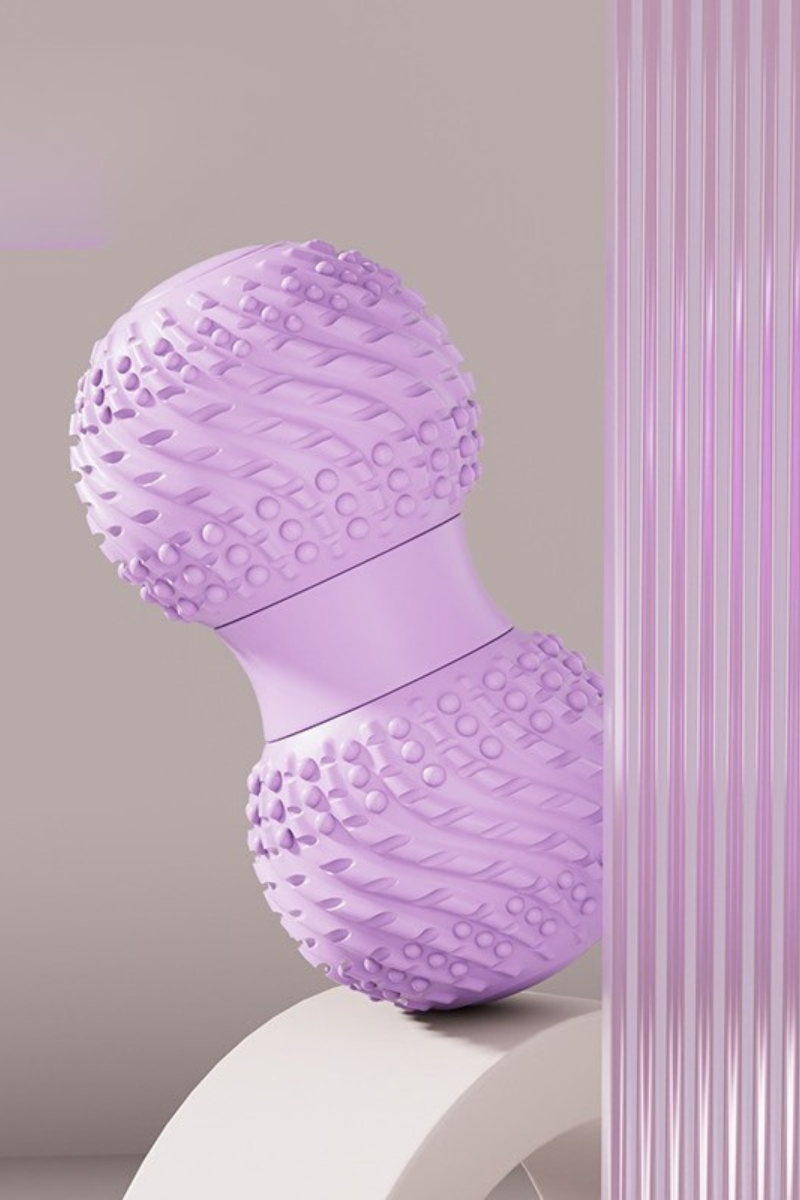Textured Peanut-Shaped Massage Ball