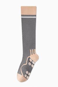 Women’s Color Block Gradient Pressure High-Top Sports Socks