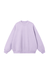 Women's Fall Heavyweight Fleece Cropped Crew Neck Sweatshirt
