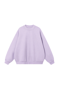 Women's Fall Heavyweight Fleece Cropped Crew Neck Sweatshirt