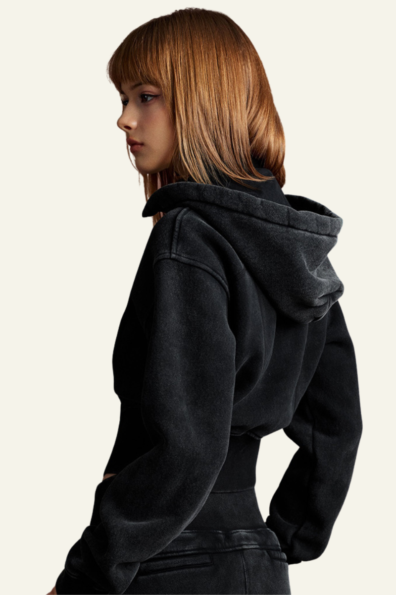 Women’s fall/winter casual hooded jacket