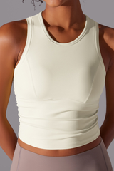 Outerwear Crop Pilates Tee