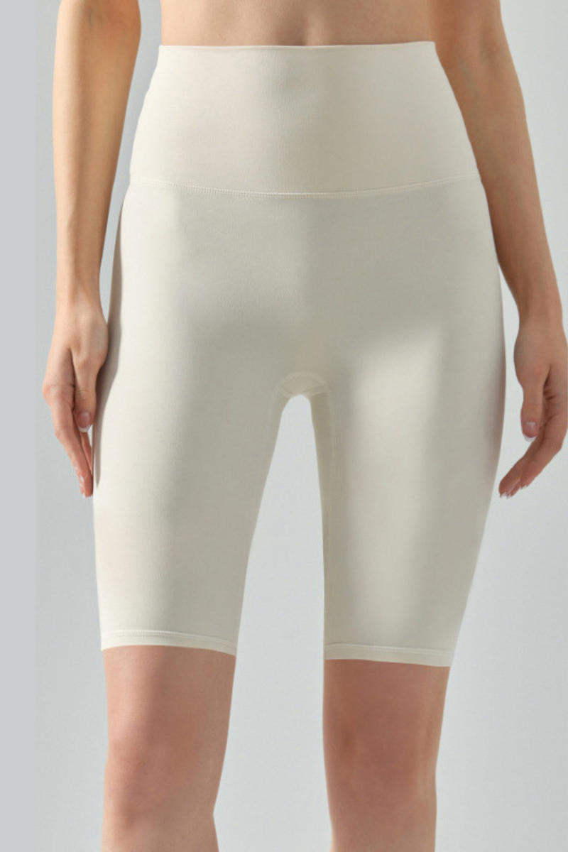 Women's Summer Cooling Slim High Waisted Sports Yoga Shorts