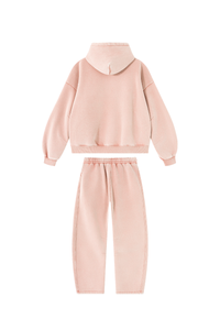 Unisex Fall Fleece Sets:Relaxed Hoodie And Sweatpants