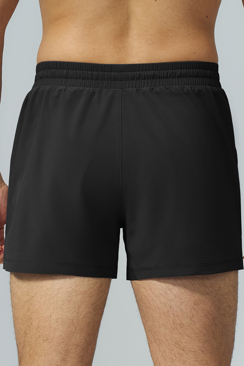 Men's Soft Breathable Athletic Shorts With Built In Liner