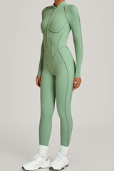 Women's athletic all-in-one pantsuit