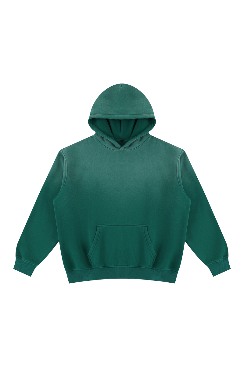 Unisex Fall Kangaroo Pocket Fleece Casual Hoodie