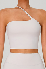 Women's One-Shoulder Sports Tank Top