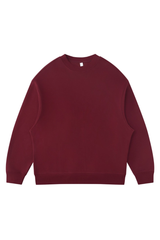Women's Fall Fleece‑Lined Drop Shoulder Oversized Pullover