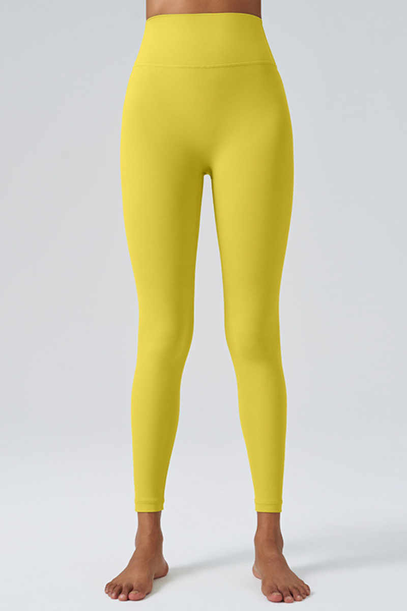 Women's High-waist shaping Tucking Nine-inch Leggings