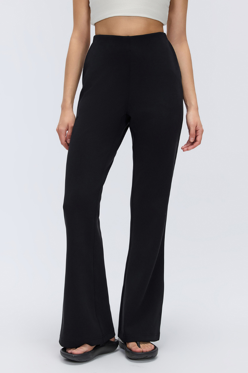 Women's Spring Breathable High-Waisted Flared Casual Pants