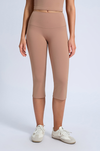 Women's Athletic Capri Slim-Fit Body-Shaping Yoga Leggings
