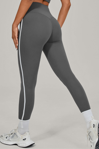 Women's Athletic Sculpting Slim Color Block Leggings
